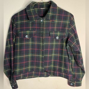 Plaid Shirt/Light Jacket